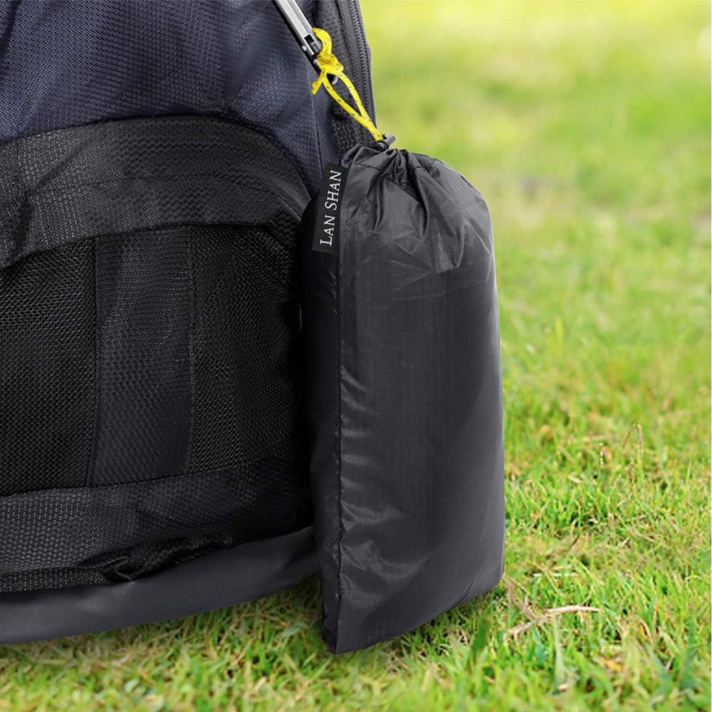 MIER LANSHAN footprint wind sun barrier enhances outdoor comfort.
