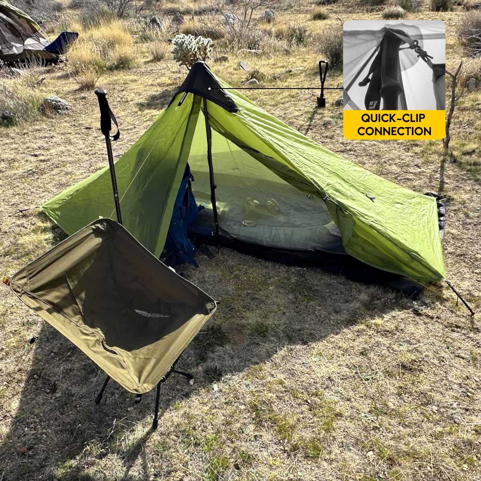 MIER LANSHAN one-person dimensions suitable for taller hikers