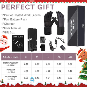 MIEVNIO heated work gloves three-heat settings tailor warmth