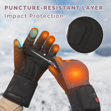 MIEVNIO heated work gloves ideal for cold storage warehouse tasks