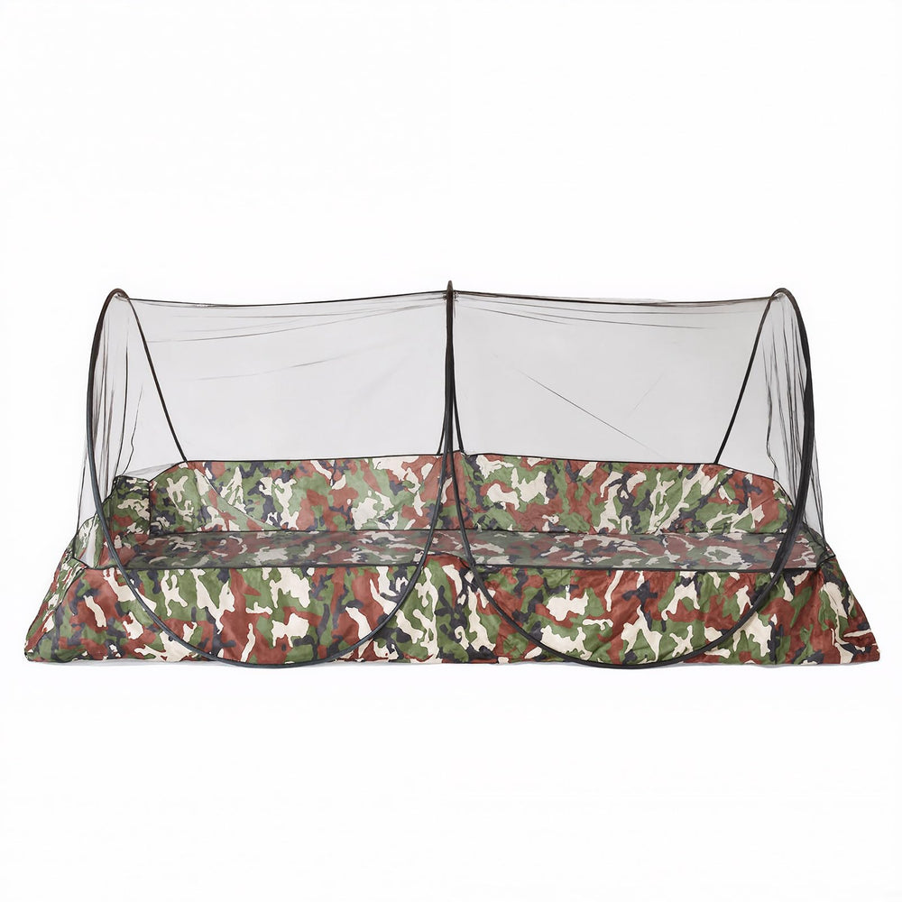 MIFXIN camouflage pop-up tent offers a comfy sleeping area under the stars.