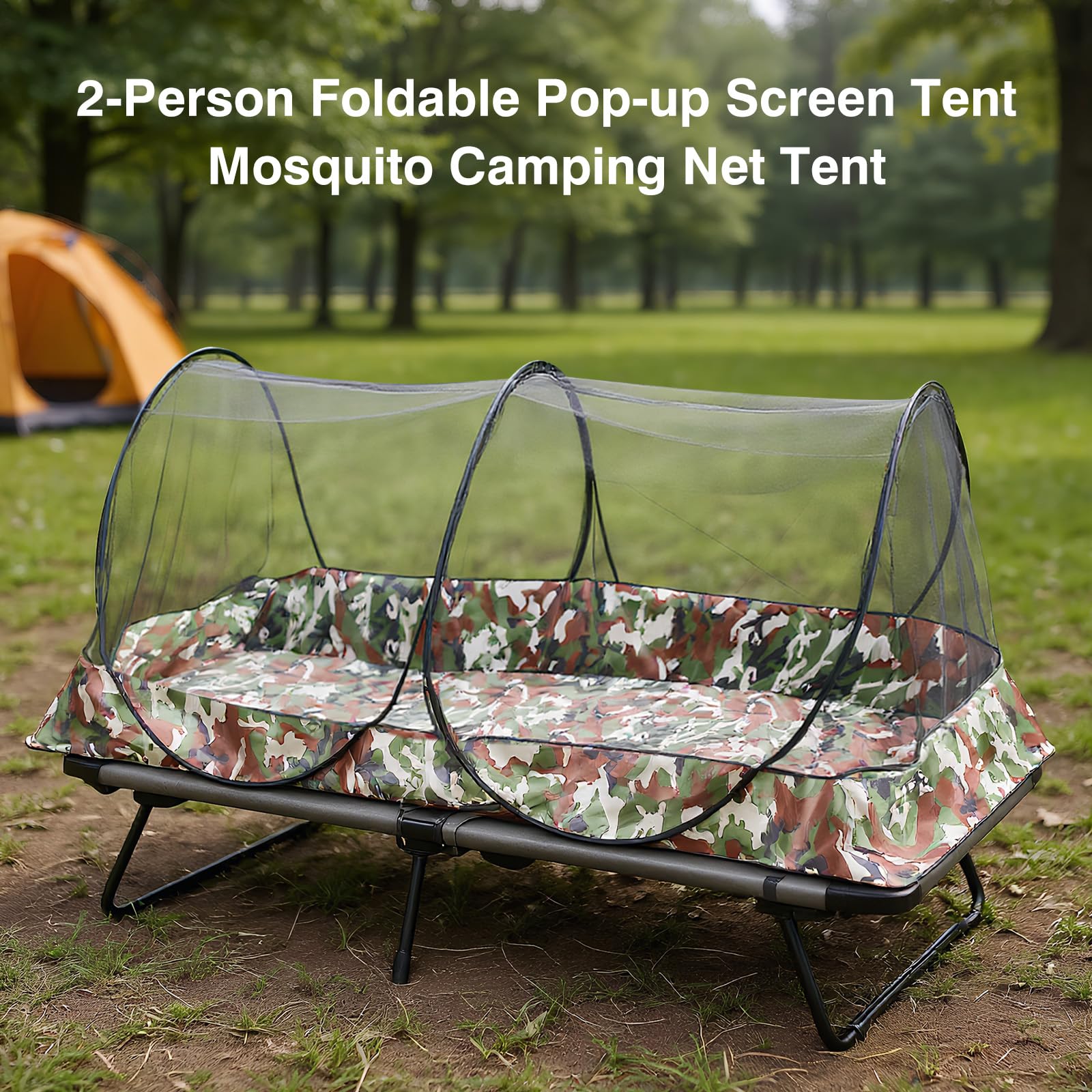 MIFXIN indoor-outdoor mosquito net is suitable for backyard and car roof setups.