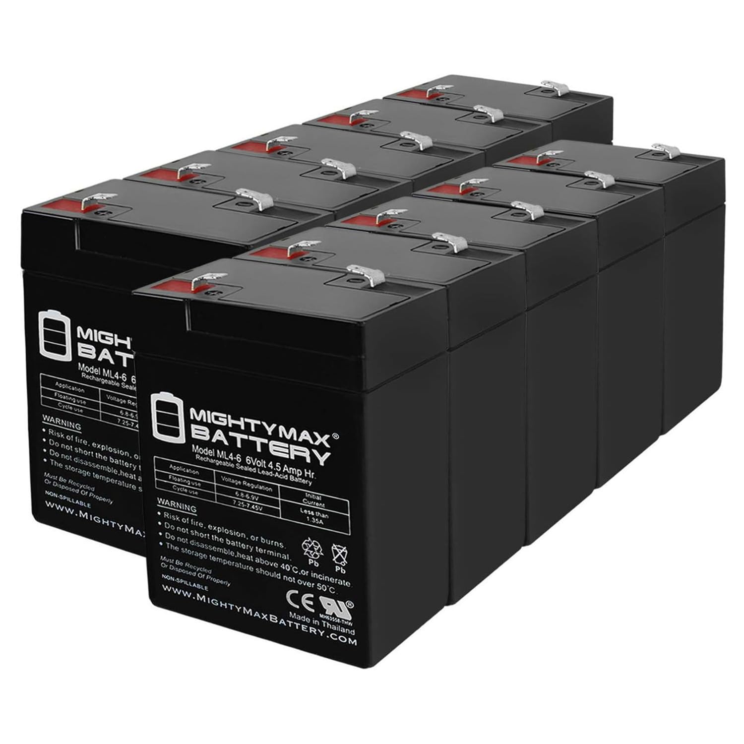 Mighty Max Battery 6V 4.5Ah deer feeder battery pack powering timed feedings.