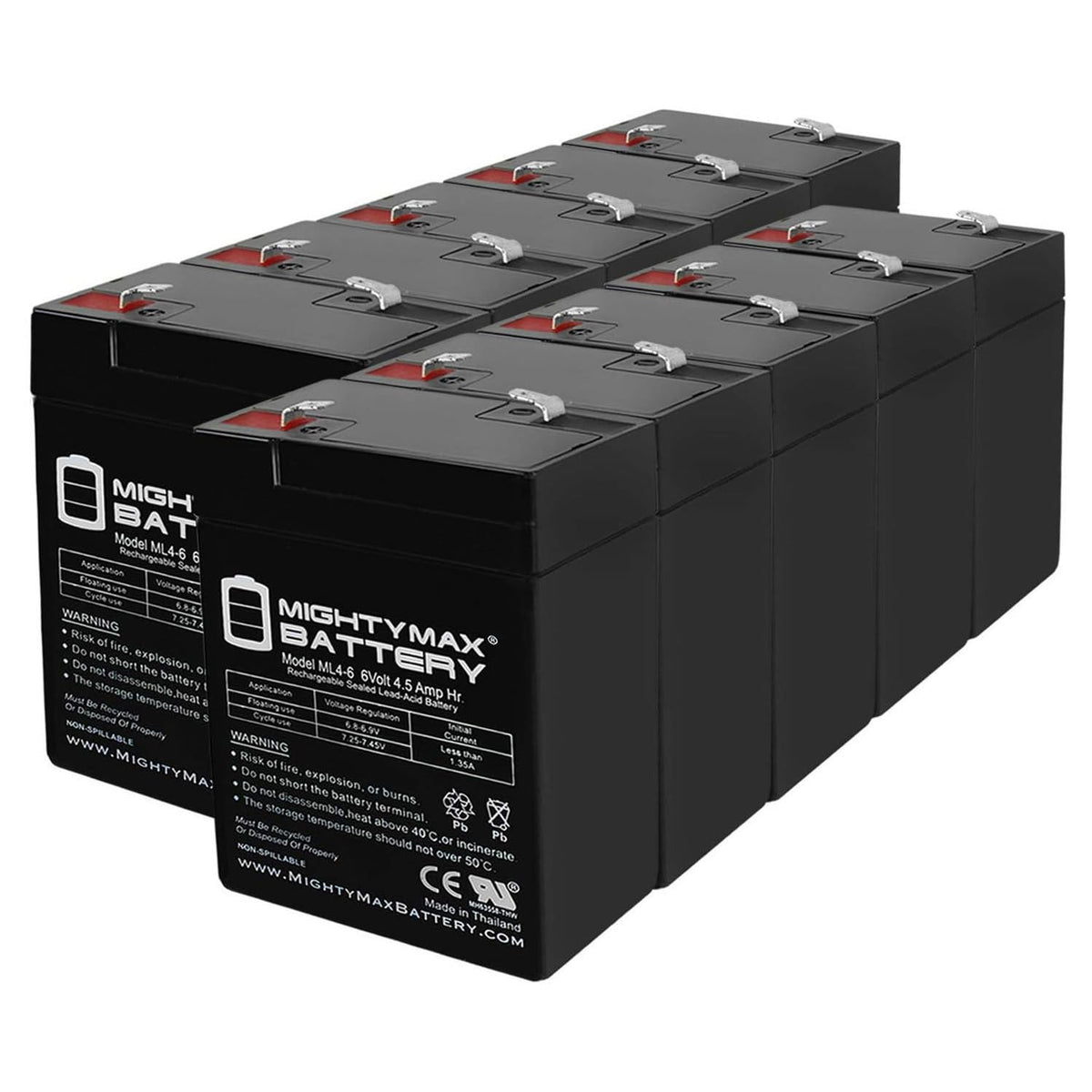 Mighty Max Battery 6V 4.5Ah deer feeder battery pack powering timed feedings.