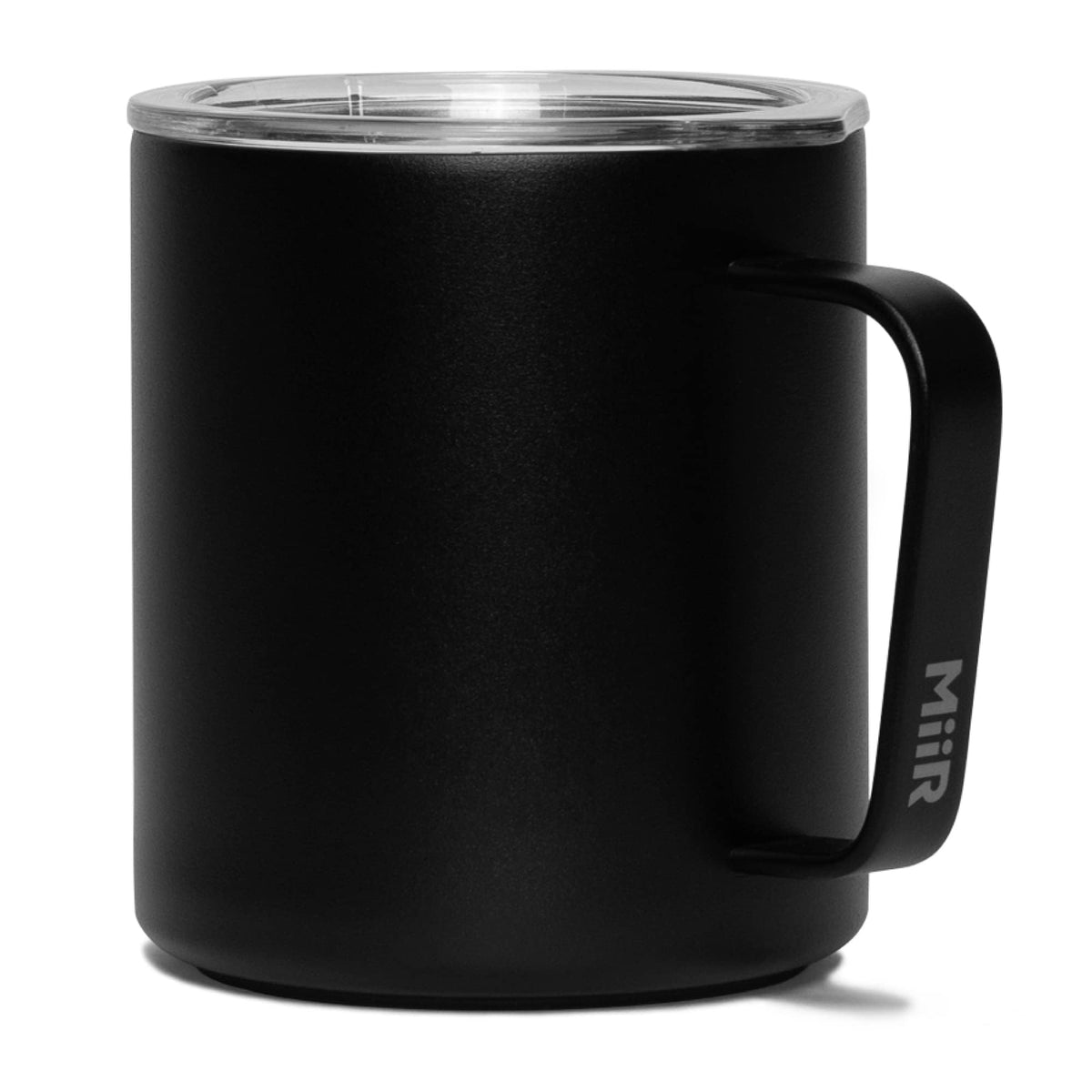Miir Camp Cup 12oz with splash-proof lid for on-the-go hydration
