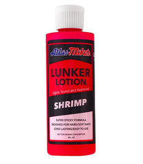 Mike's Fising Bait/Lure Lunker Lotion Shrimp/Pink Regular bottle front