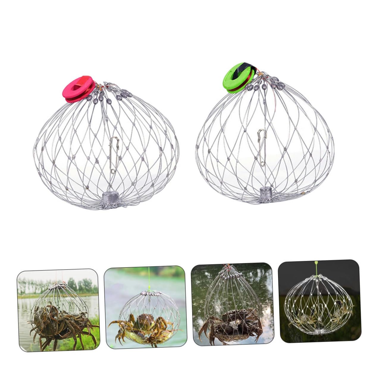 Mikikit crabbing cage, easy to clean and transport