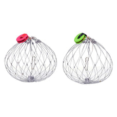 Mikikit crab catcher cage design for rivers and seas, easy to deploy