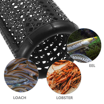 Mesh cage netting suitable for eel and loach