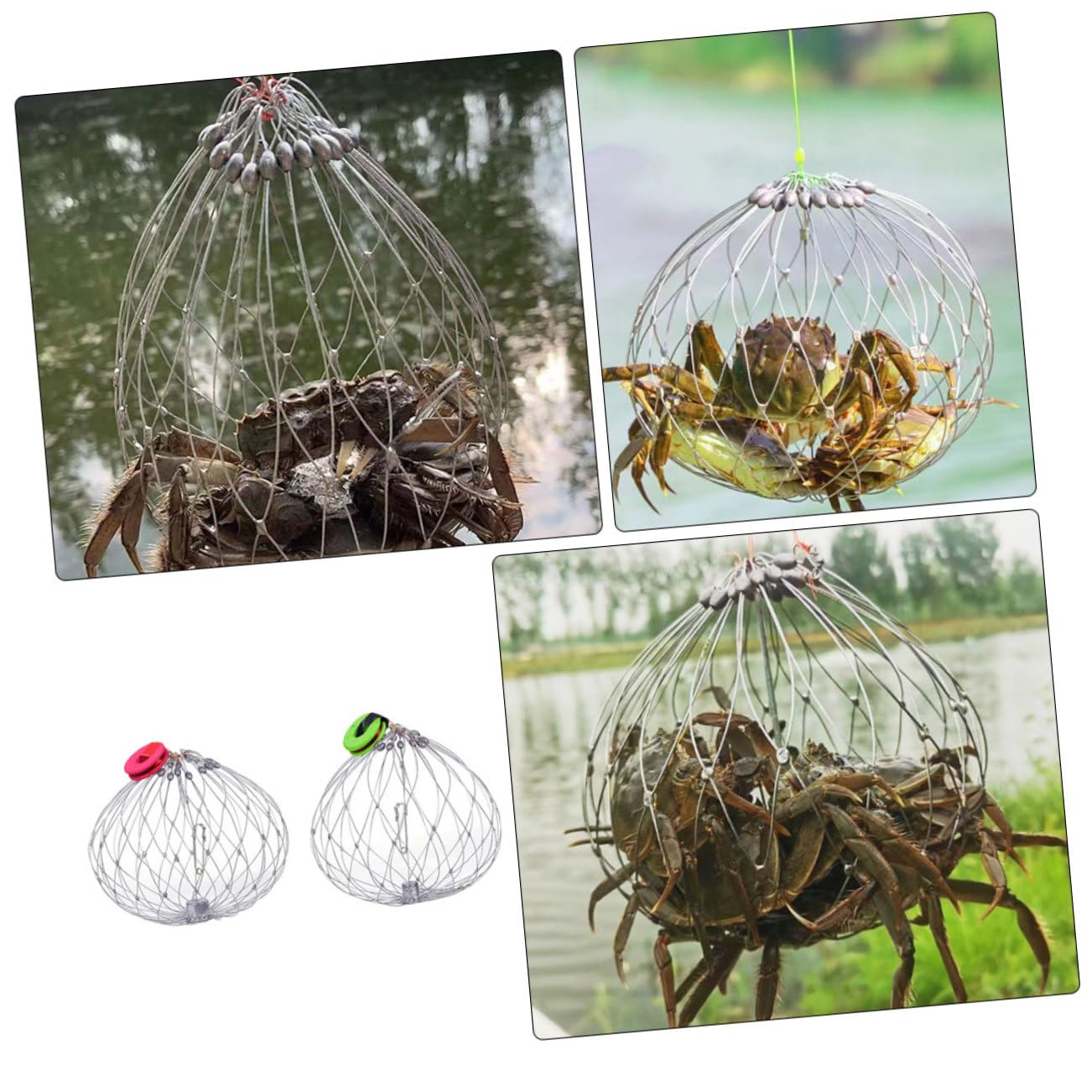 Mikikit bait-pin and counterweight design ensures natural spread
