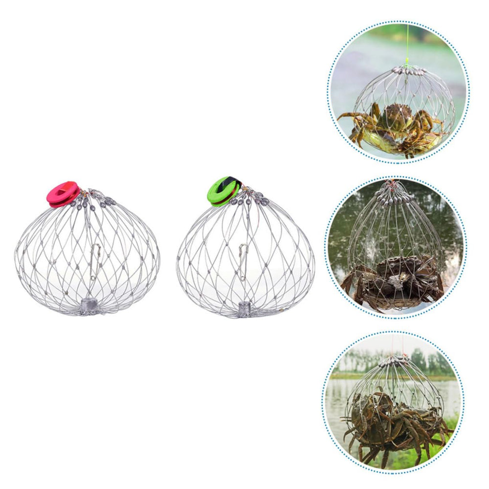 Mikikit reusable crab trap, durable steel wire for repeated use