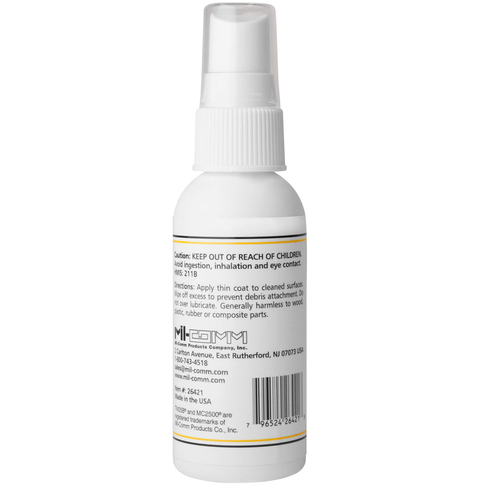 Mil-Comm MC2500 nozzle dispensing action supports quick, precise application.