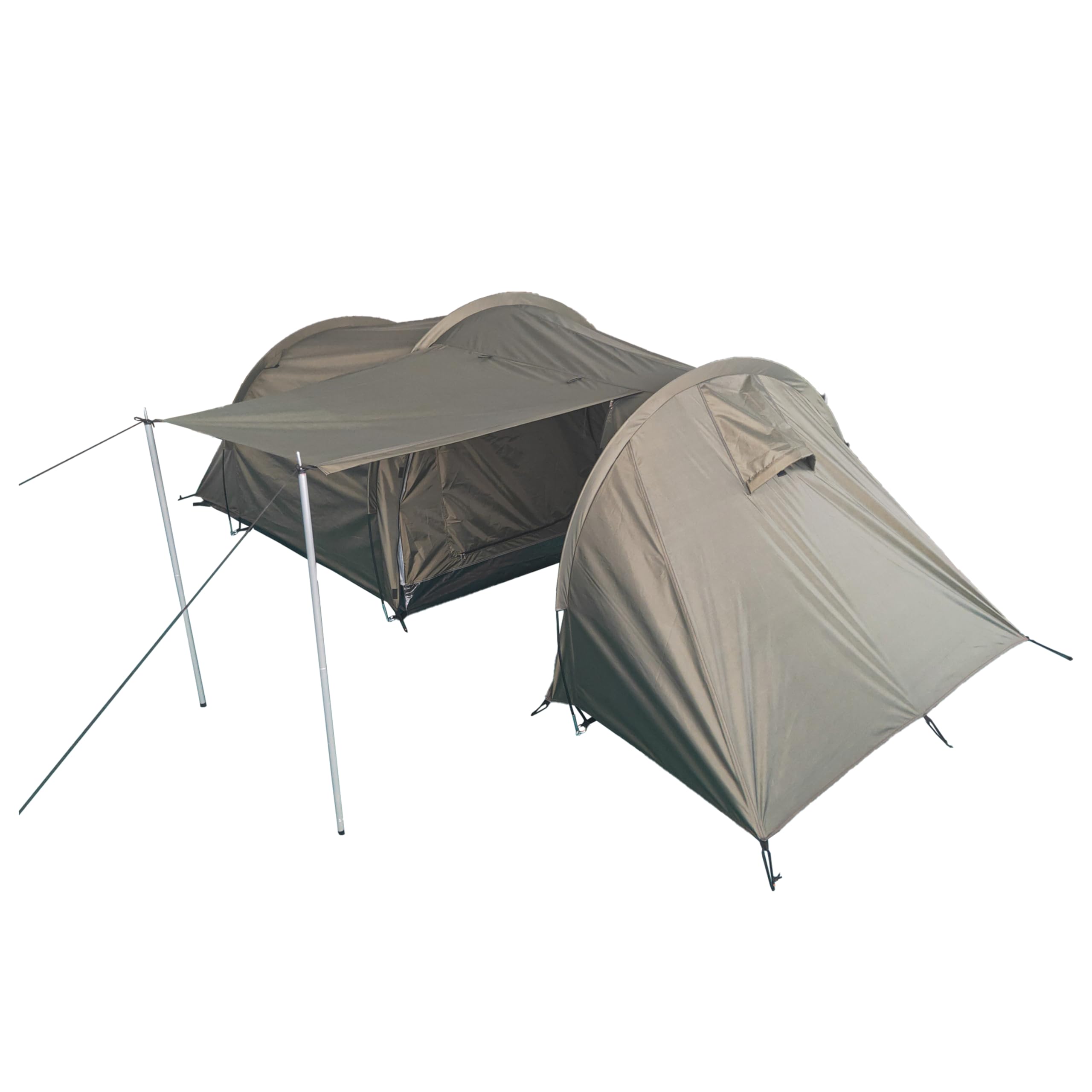 Mil-Tec 3-Person Storage Tent exterior view with canopy for versatile shelter