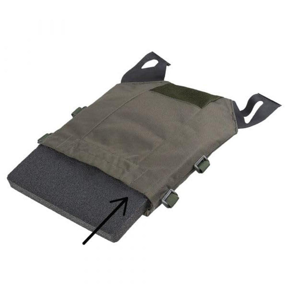 Mil-Tec dummy back plate for drills with front and rear panels.