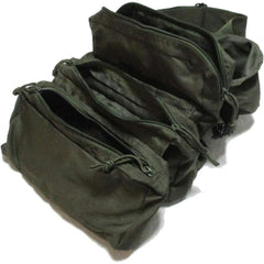 Mil-Tec bag features two small pockets for organized storage of smaller supplies on the go