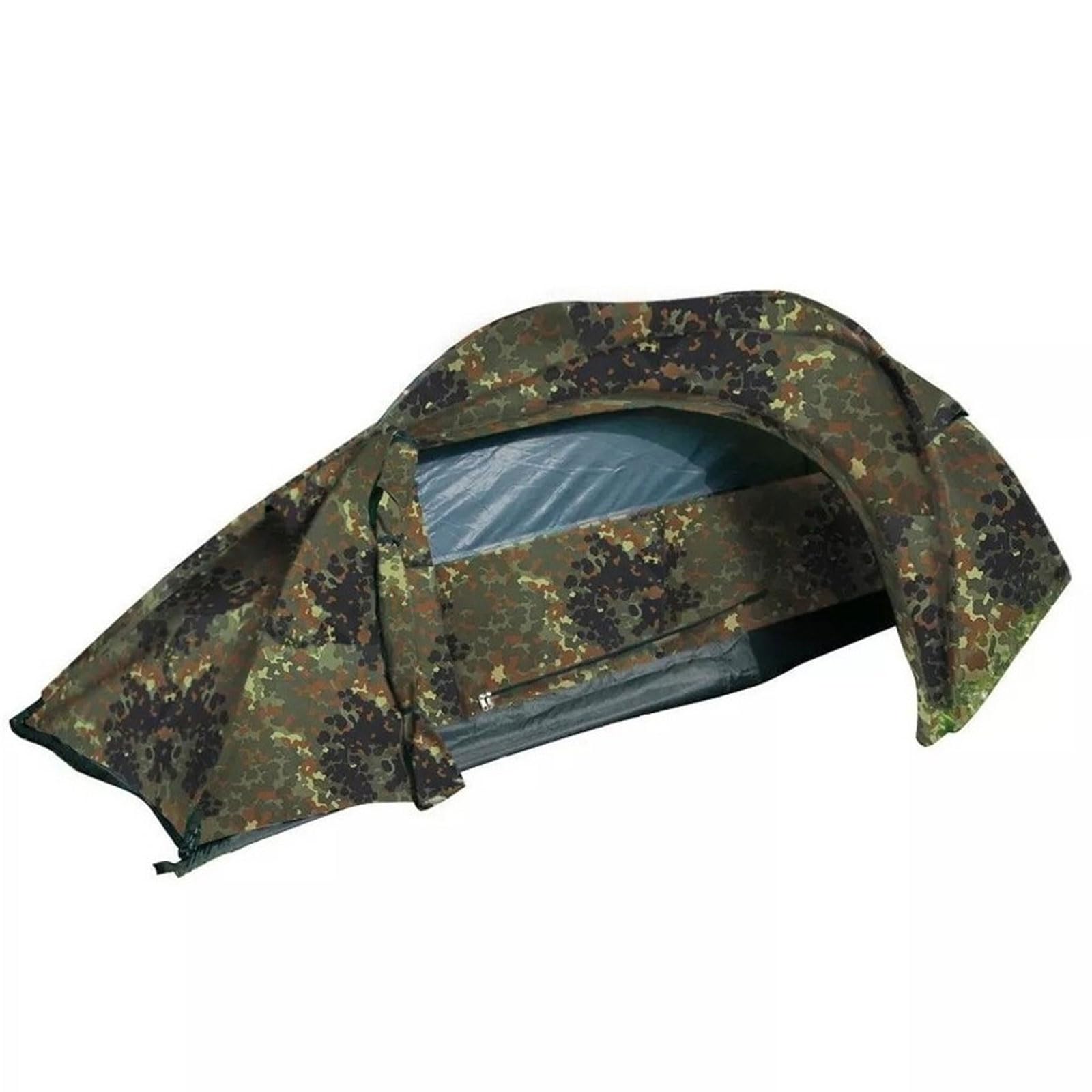 Mil-Tec Recom 1-Person tent flysheet provides rainproof protection for sudden showers