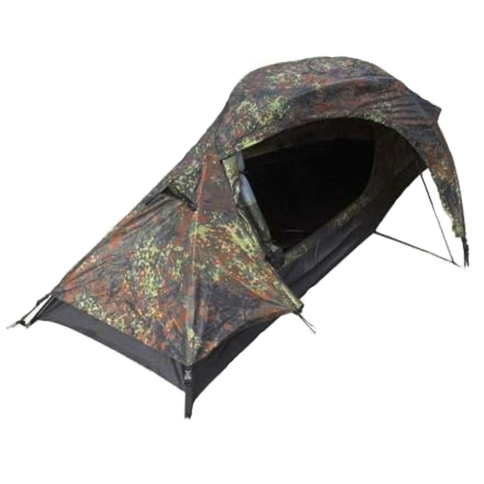 Mil-Tec Recom 1-Person tent interior shows generous space for solo campers