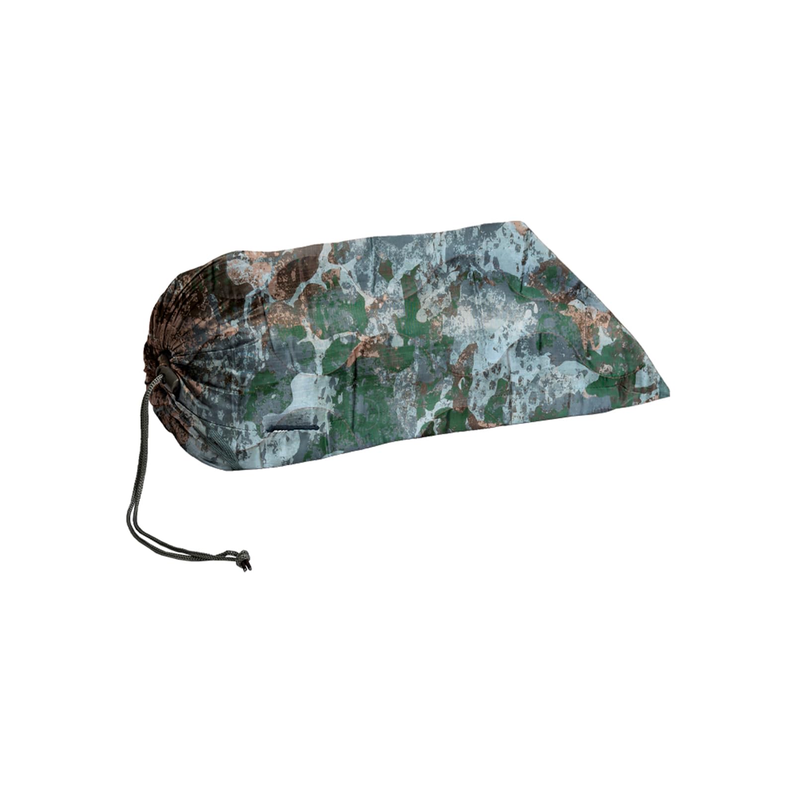 Mil-Tec Ripstop Poncho Liner shown as versatile outdoor layer for warmth and comfort.