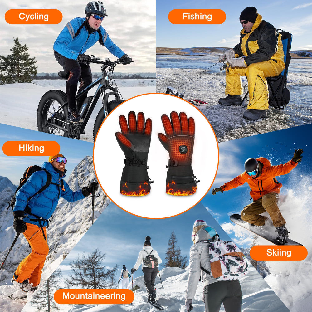 MILBOPAX heated gloves cuff-storage keeps small items handy