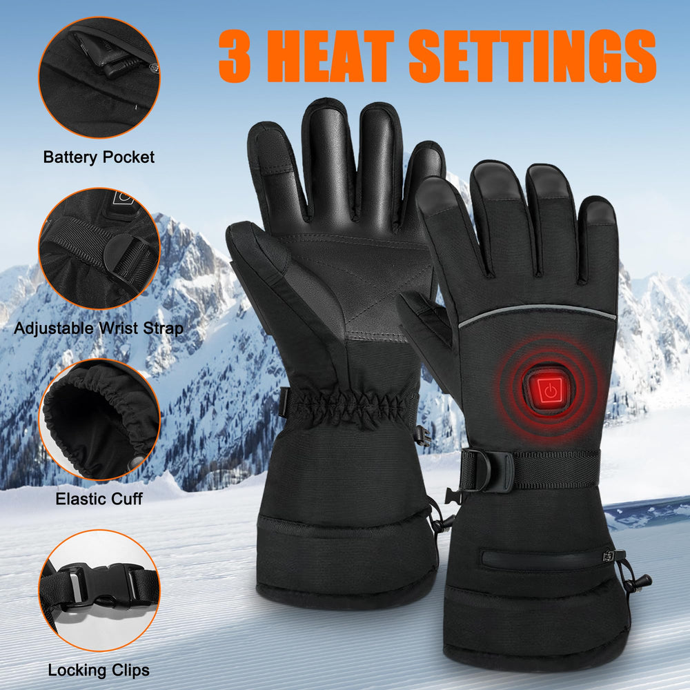 MILBOPAX heated gloves ergonomic design enhances comfort during long wear