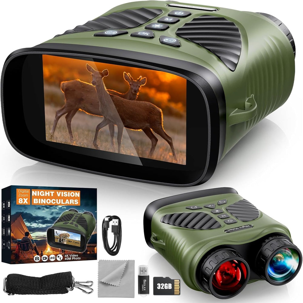 Mildhug Night Vision Goggles front view ideal for night exploration.