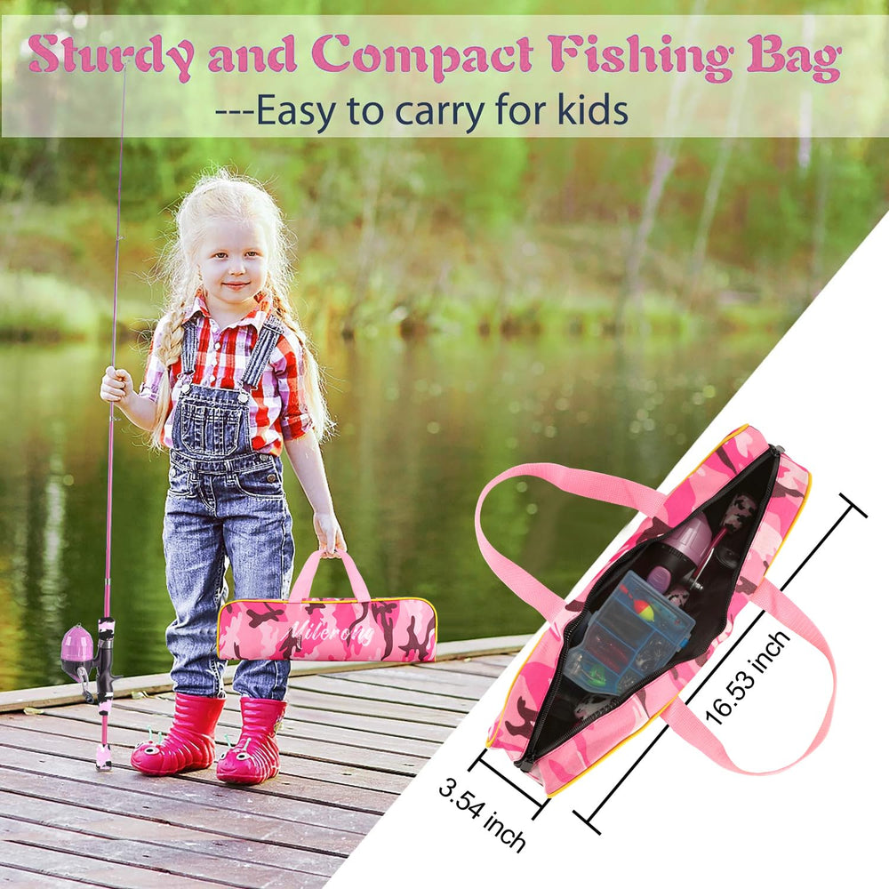 Carrying bag and full tackle kit included