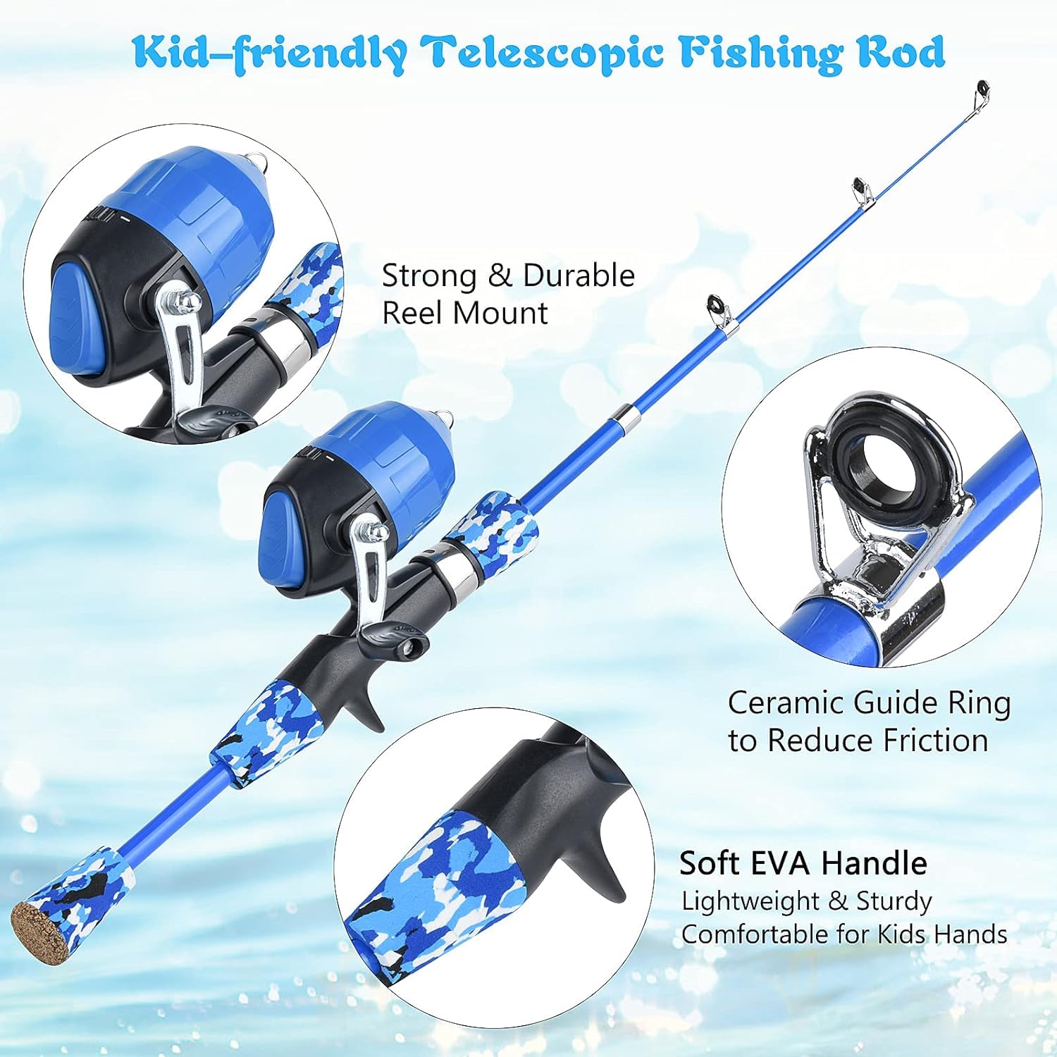 Milerong kids fishing tackle lures demonstrates diverse options for exploring different fish.