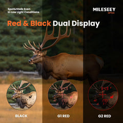 MiLESEEY Optics HD 1000 rangefinder 21mm lens for long-range clarity