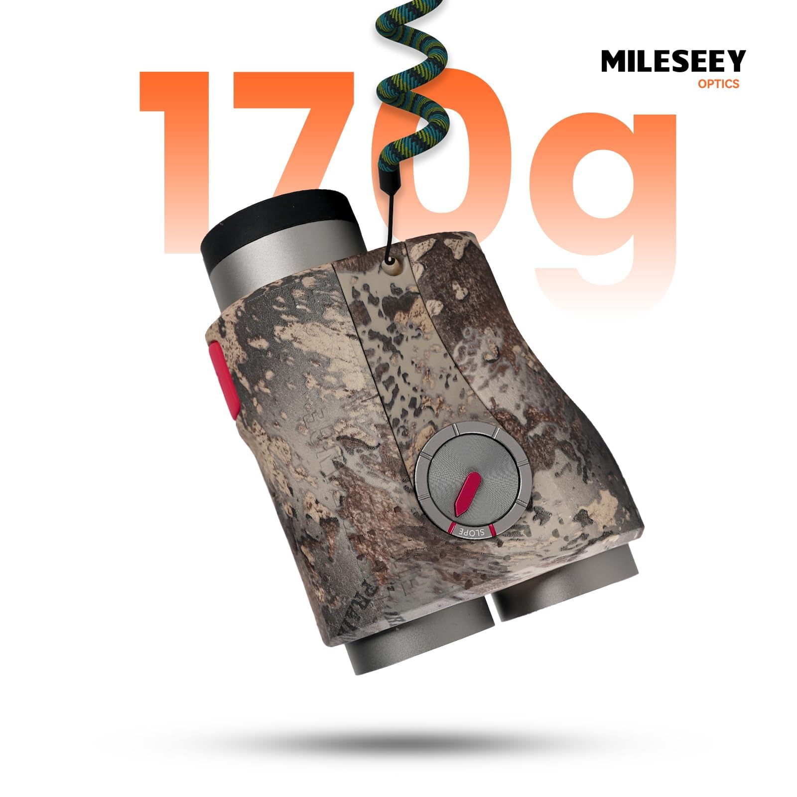 MiLESEEY Optics HD 1000 rangefinder angle compensation for bow hunting