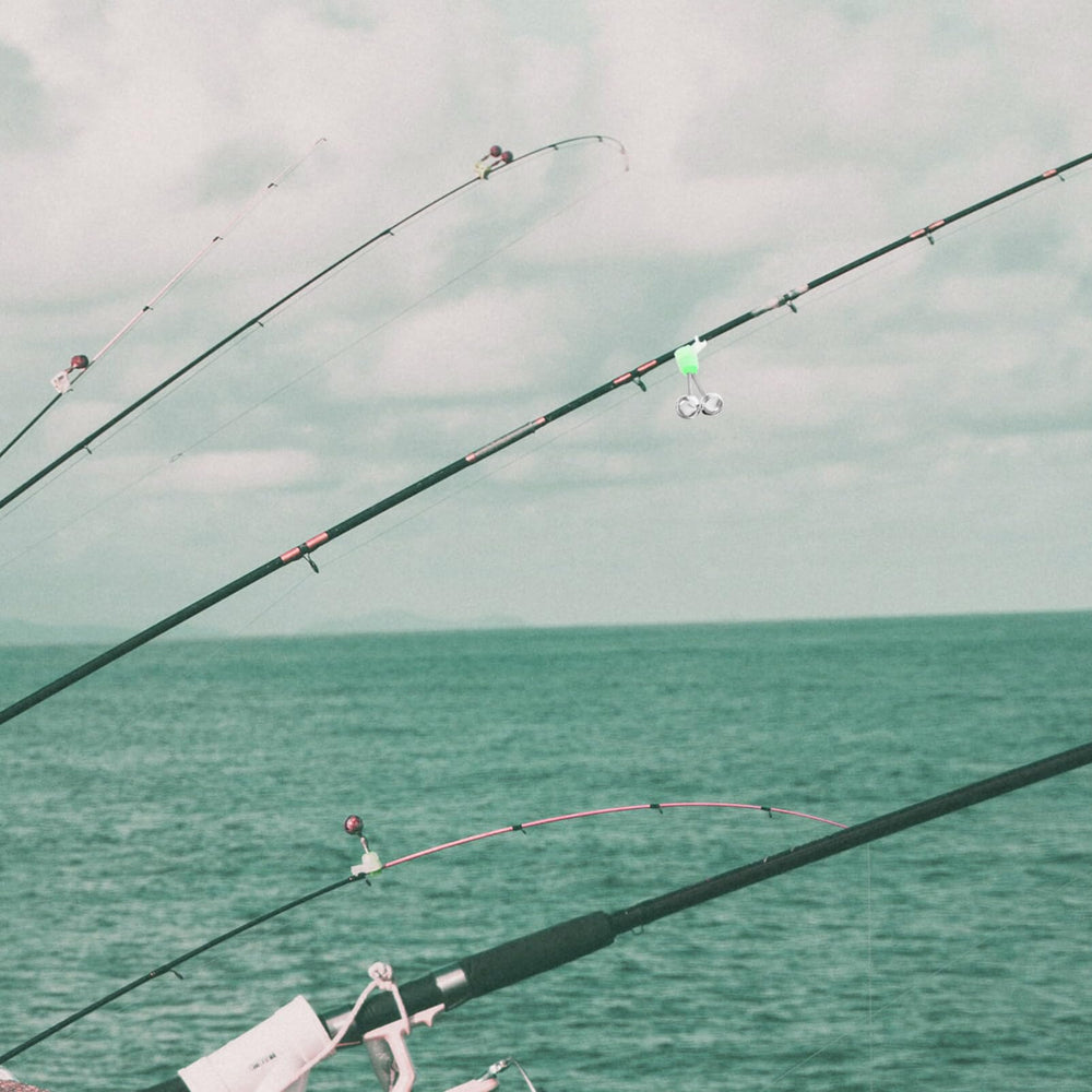 Milisten rod clip with durable connector for reliable fishing alerts.