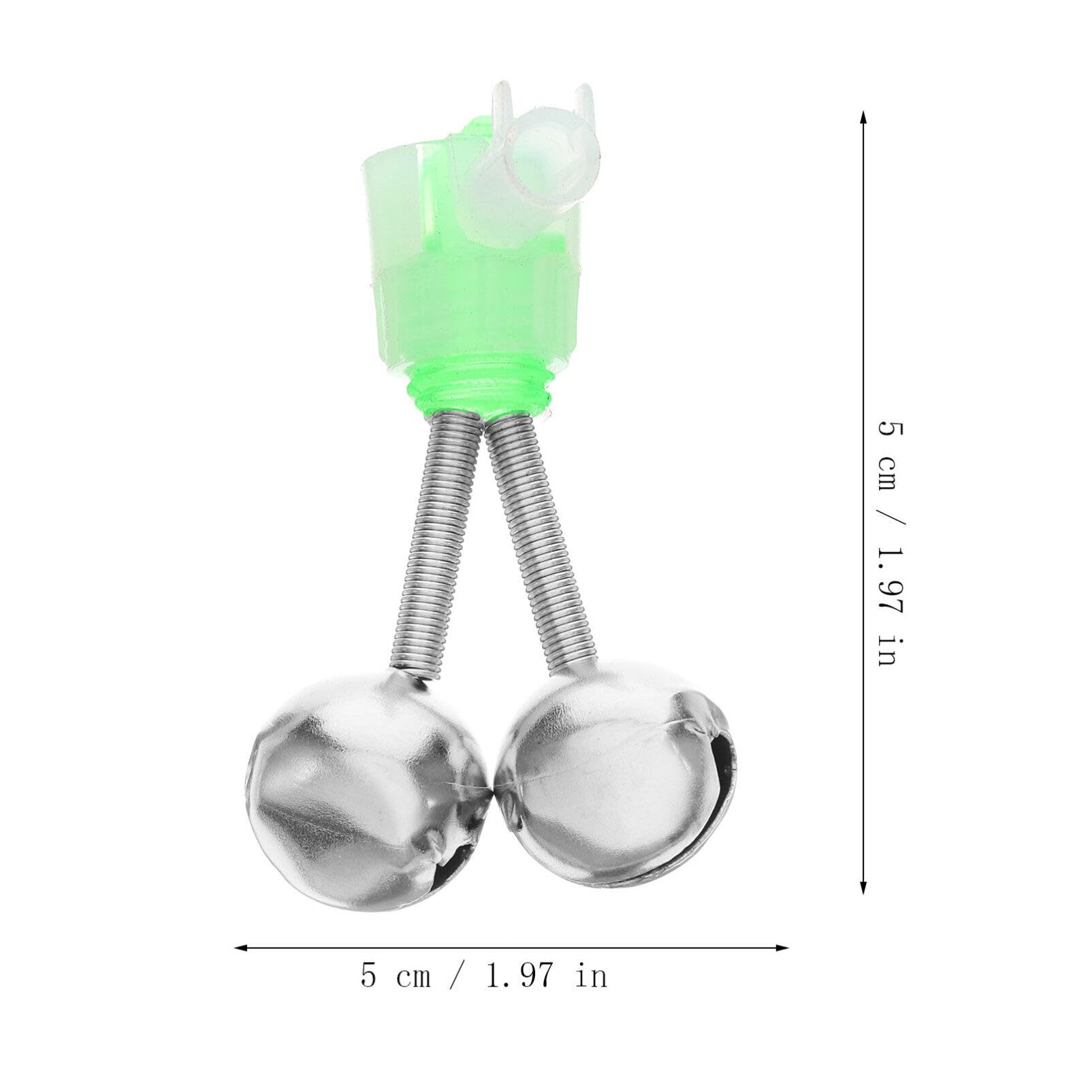 Milisten two-bell system provides louder sound and sensitive spring for bites.