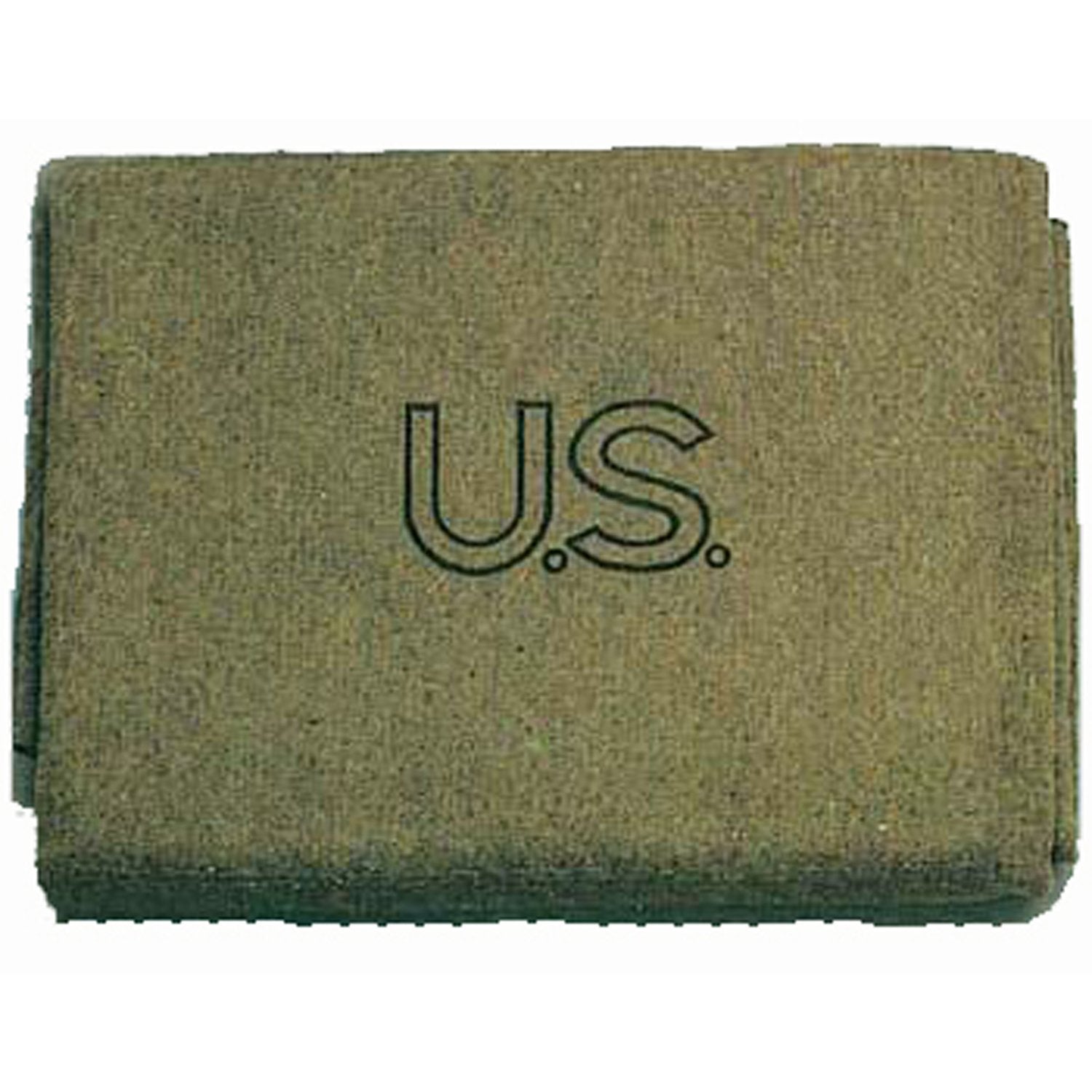 Military Outdoor Clothing U.S.-Style Wool Military Blanket, 60x80 inches, warm for camping and outdoor use.