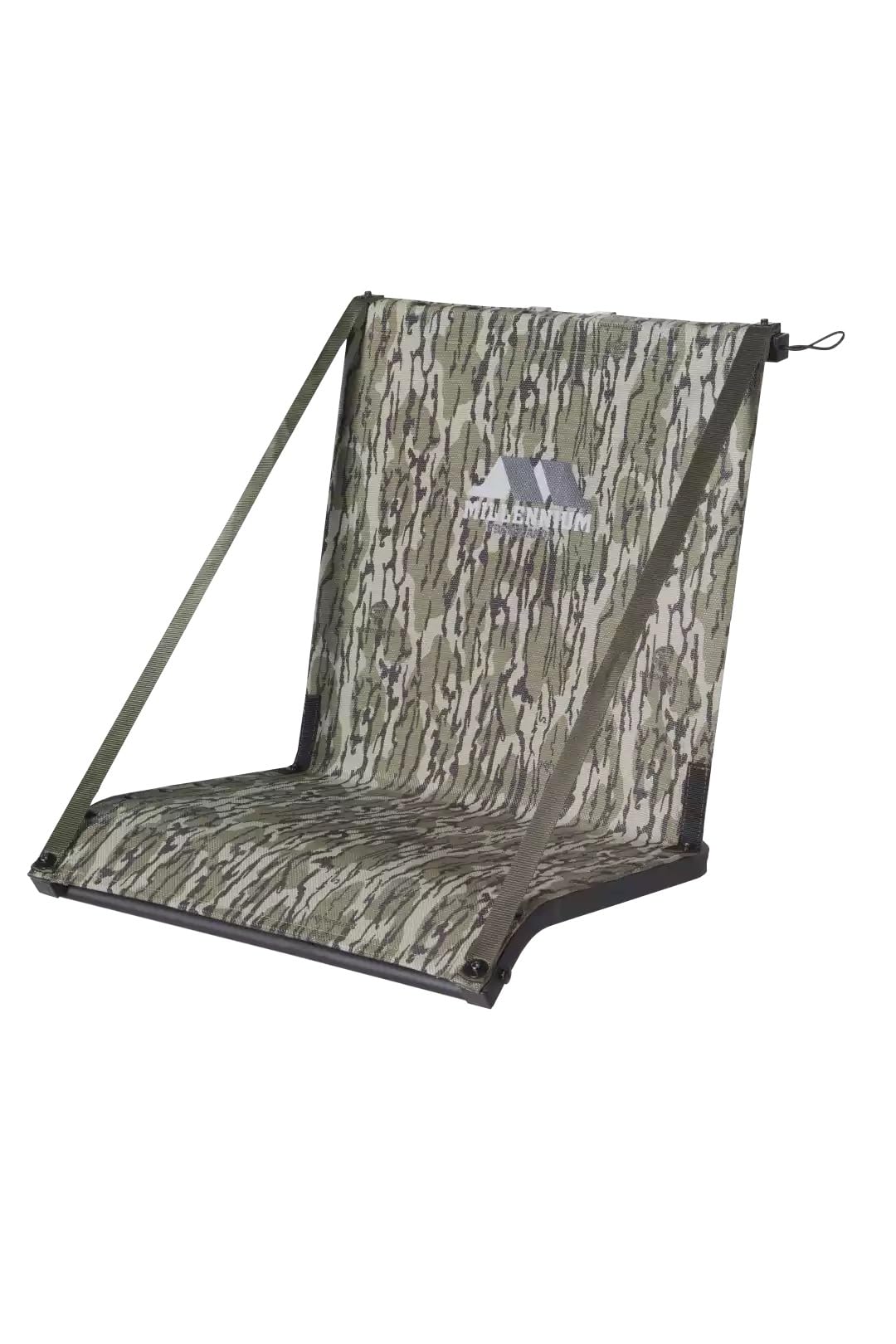 Millennium M350 tree seat folded for easy carry and compact storage.