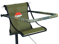 Millennium Treestands M101 shooting rest provides stable support for easier aiming.