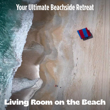MillionShades Beach Shade Canopy Grande is family-friendly for relaxed beach days