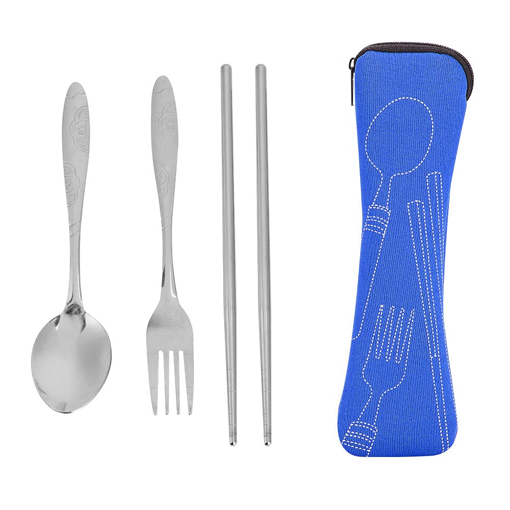 Milltrip camping cutlery spoon close-up with ergonomic handle for outdoor meals.