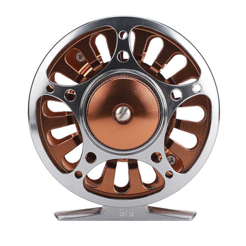 Milltrip fly reel line capacity supports 5-6 weight lines with 25 lb backing.