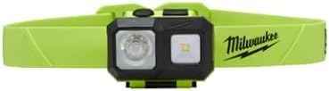 Milwaukee 2004HZL headlamp with spot and flood beams for versatile lighting