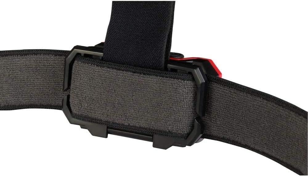 Milwaukee headlamp 125-degree flood beam provides wide field of view for tasks