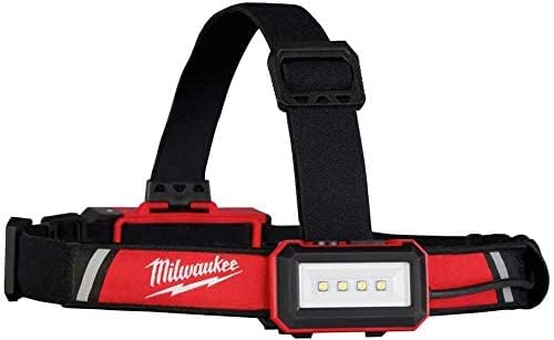 Milwaukee headlamp universal clips secure hard hats for versatile mounting