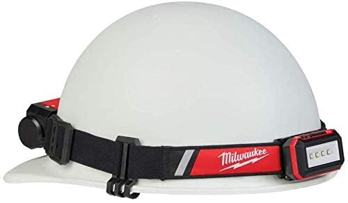 Milwaukee IP54-rated headlamp resists dust and water on rough job sites