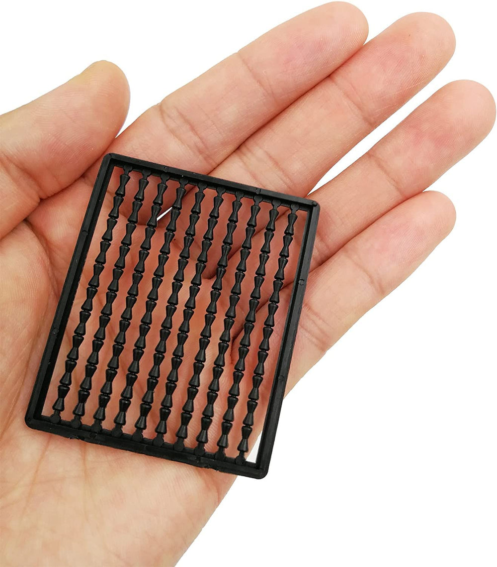 Boilie Stop installed on hair rig with bait