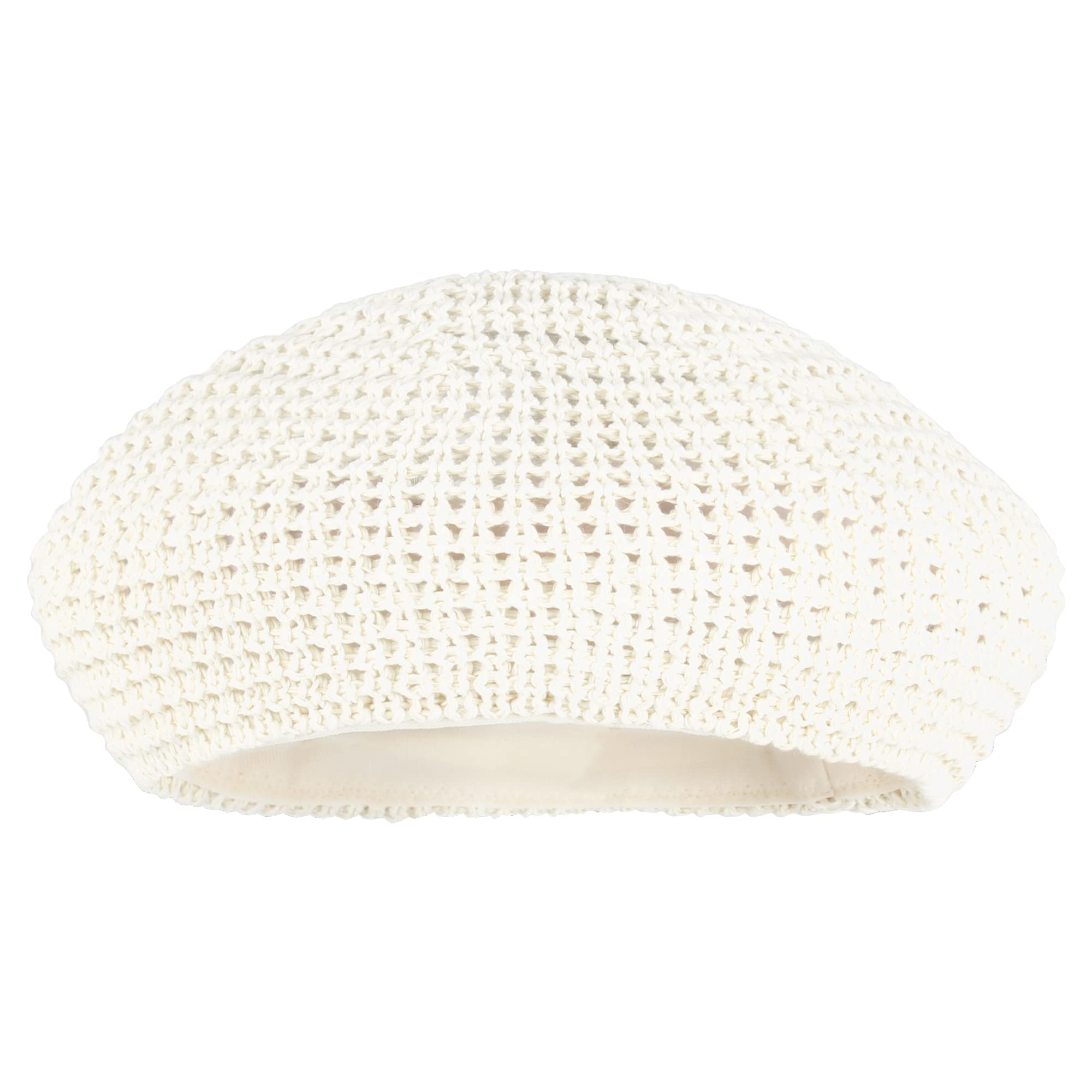 Minache Summer Beret side view shows classic French vibe for versatile styling.