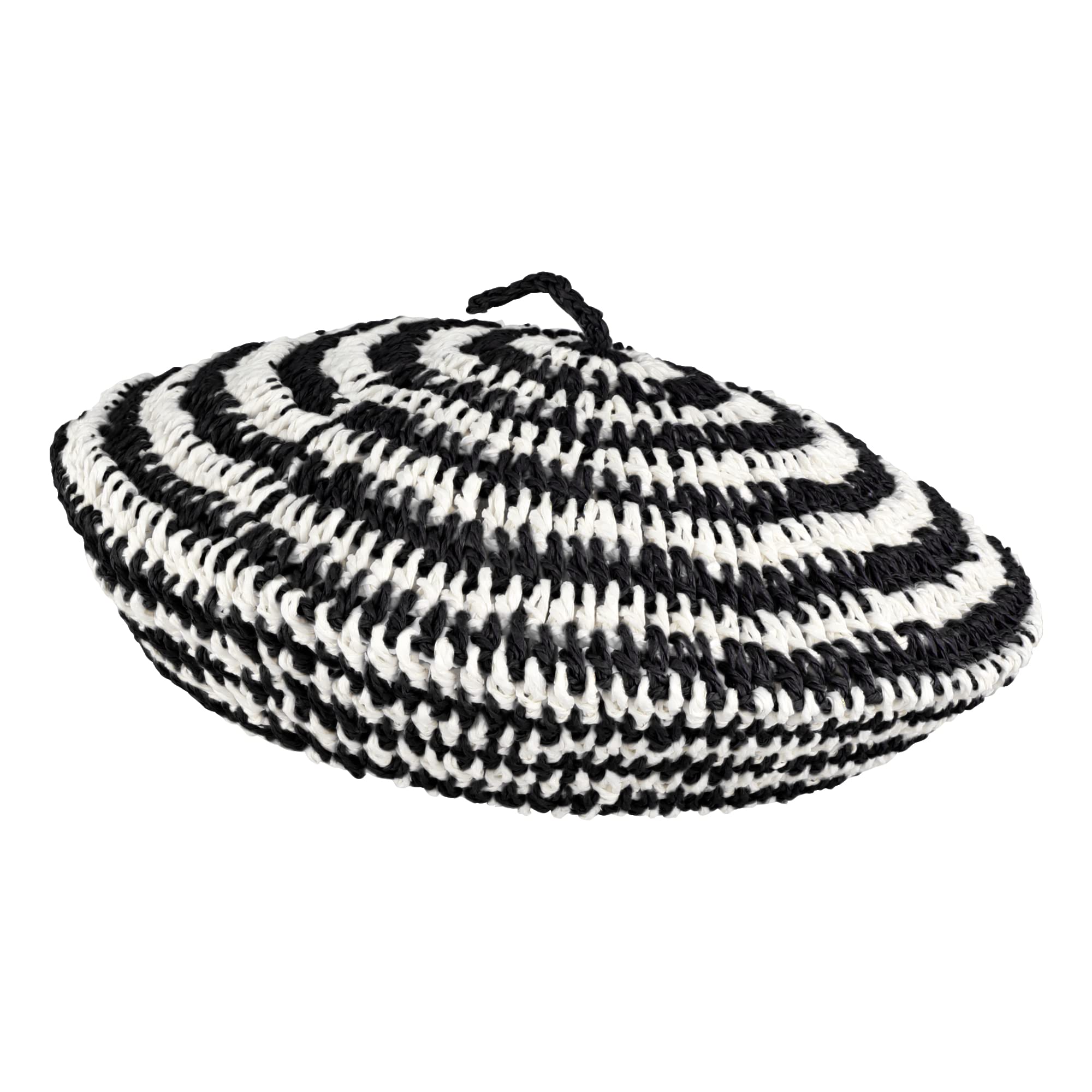 Minache beige solid color beret ideal for outdoor strolls with breathable fabric.