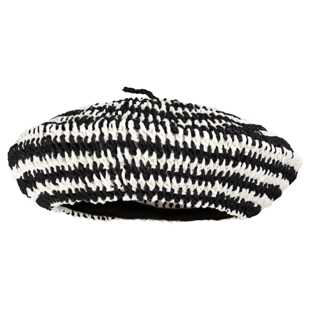 Minache light khaki beret complements light wardrobes for daily wear.