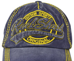 MINAKOLIFE men's baseball cap blue, side view, durable build for outdoor activities and travel.