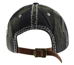 MINAKOLIFE Rock Shark Kingston 1969 Green cap, back view, durable cotton with breathable eyelets