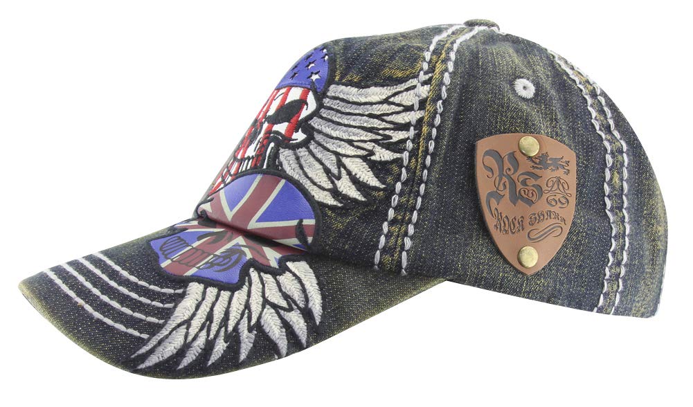 MINAKOLIFE Rock Shark Kingston 1969 Green cap, side view, lightweight comfort for outdoor activities