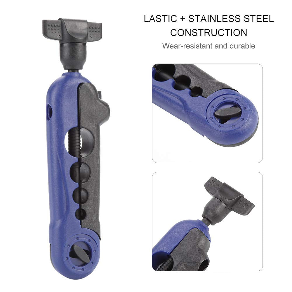 Inset spring mechanism for tight spooling
