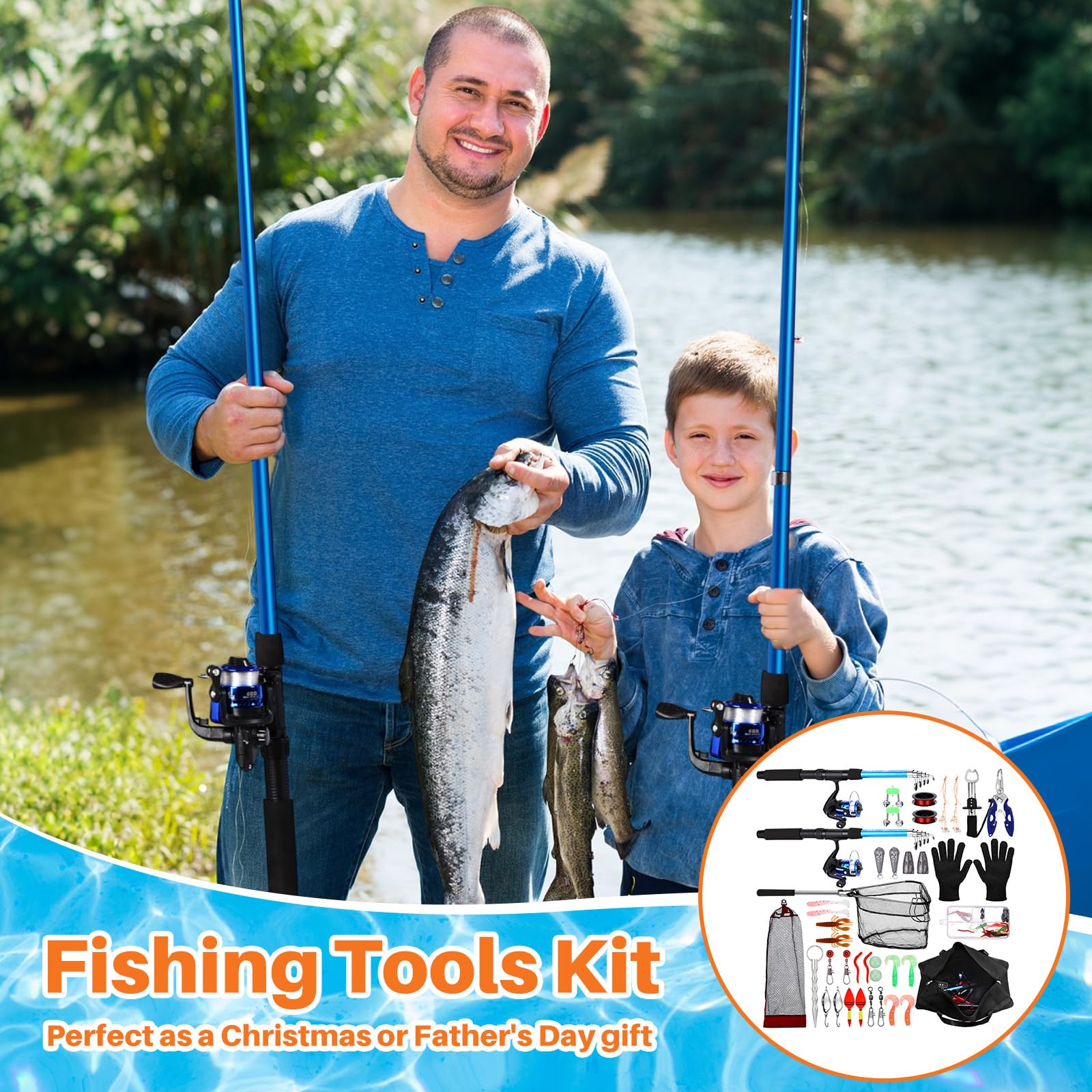 Oxford cloth carrier bag for MiniInflat telescopic rod and accessories